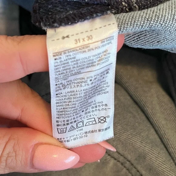 Mens Banana Republic, Premium Performance Slim Straight Jeans, size 31 x 30 - Picture 6 of 6